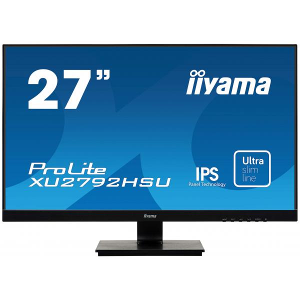 Iiyama ProLite XU2792HSU LED display 68,6 cm [27] 1920 x 1080 Pixel Full HD LCD Nero (iiyama ProLite XU2792HSU-B1 LED display 68.6 cm [27'] 1920 x 1080 pixels Full HD LCD Flat Matt Black)Iiyama4948570117192XU2792HSU-B1