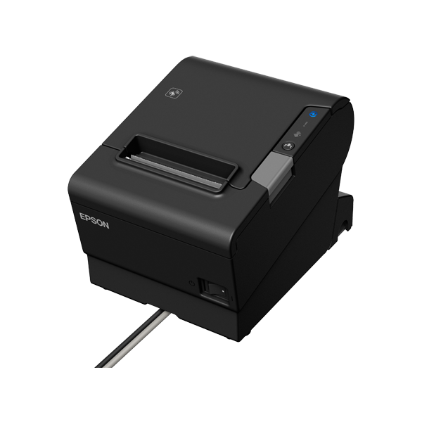Epson TM-T88VI[111SC] 180 x 180 DPI Con cavo e senza cavo Termico Stampante POS (TM-T88VI[111SC] - Srl,USB,Eth,Blk,EU,SiChn - TM-T88VI[111SC], Thermal, POS printer, 180 x 180 DPI, 350 mm/sec, 8.3 cm, Wired - Warranty: 24M)