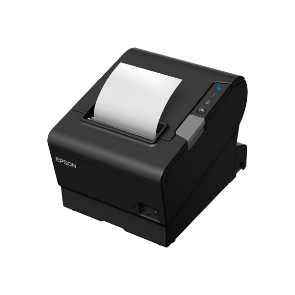 Epson TM-T88VI[111SC] 180 x 180 DPI Con cavo e senza cavo Termico Stampante POS (TM-T88VI[111SC] - Srl,USB,Eth,Blk,EU,SiChn - TM-T88VI[111SC], Thermal, POS printer, 180 x 180 DPI, 350 mm/sec, 8.3 cm, Wired - Warranty: 24M)