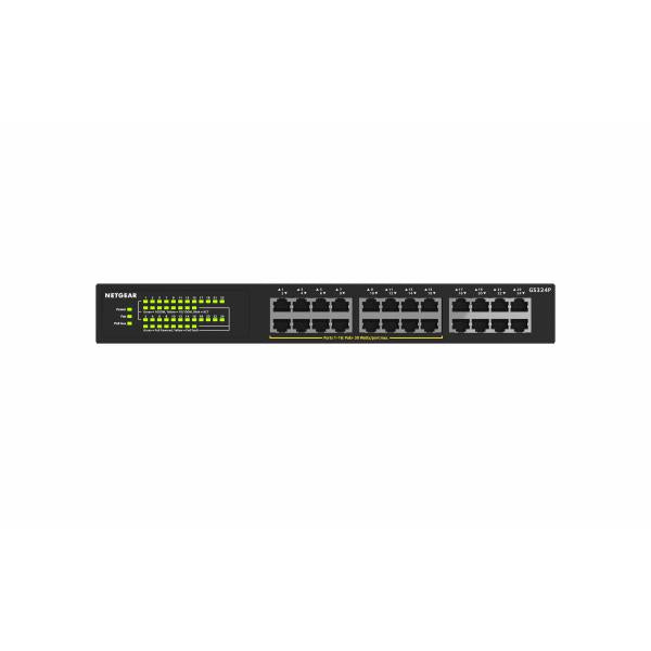 24-P. GB ETH UNMGD POE+ SWITCH IN
