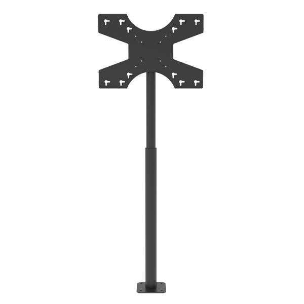 Hagor 1982 Supporto TV a parete 139,7 cm [55] Nero (X-STAND FLOORMOUNT - 32-55IN 600X400 35KG)