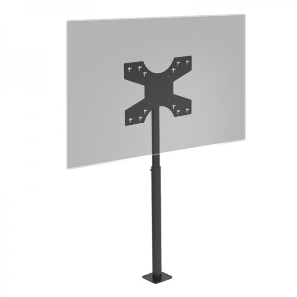 Hagor 1982 Supporto TV a parete 139,7 cm [55] Nero (X-STAND FLOORMOUNT - 32-55IN 600X400 35KG)