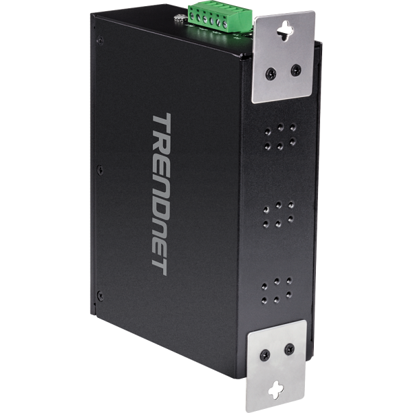 Trendnet TI-PG162 switch di rete Non gestito Gigabit Ethernet [10/100/1000] Supporto Power over Ethernet [PoE] Nero (16-Port Hardened Industrial - Gigabit PoE + DIN-Rail Switch - Hardened Industrial DIN-Rail - Warranty: 36M)