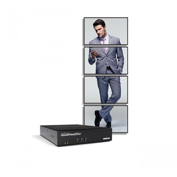 Matrox QuadHead2Go Q155 Multi-Monitor Controller Appliance / Q2G-H4K (Matrox QuadHead2Go 4K video wall appliance 4 x HDMI HDMI in)