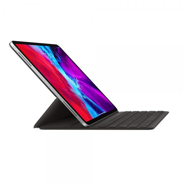 Apple MXNL2F/A tastiera per dispositivo mobile Nero AZERTY Francese (SMART KEYBOARD FOLIO FOR 12.9IN - IPAD PRO 4TH GEN - FRENCH) - Versione UK