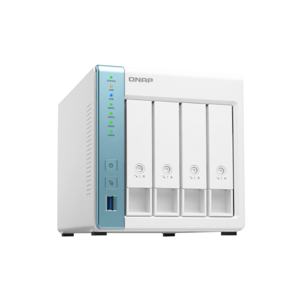 TS-431K 4BAY 1.7GHZ QC 1GB 2X GBE 3X USB 3.0