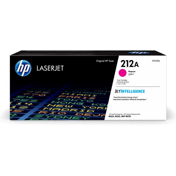 HP Cartuccia toner magenta originale LaserJet 212A (HP 212A - Magenta - originale - LaserJet - cartuccia toner [W2123A] - per Color LaserJet Enterprise MFP M578, LaserJet Enterprise Flow MFP M578)