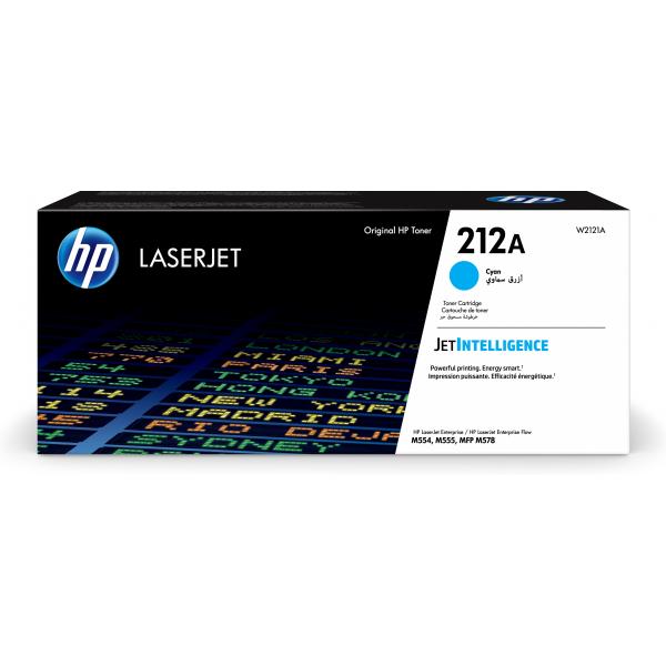 HP Cartuccia toner ciano originale LaserJet 212A (HP 212A - Ciano - originale - LaserJet - cartuccia toner [W2121A] - per Color LaserJet Enterprise MFP M578, LaserJet Enterprise Flow MFP M578)hp0194441428865W2121A