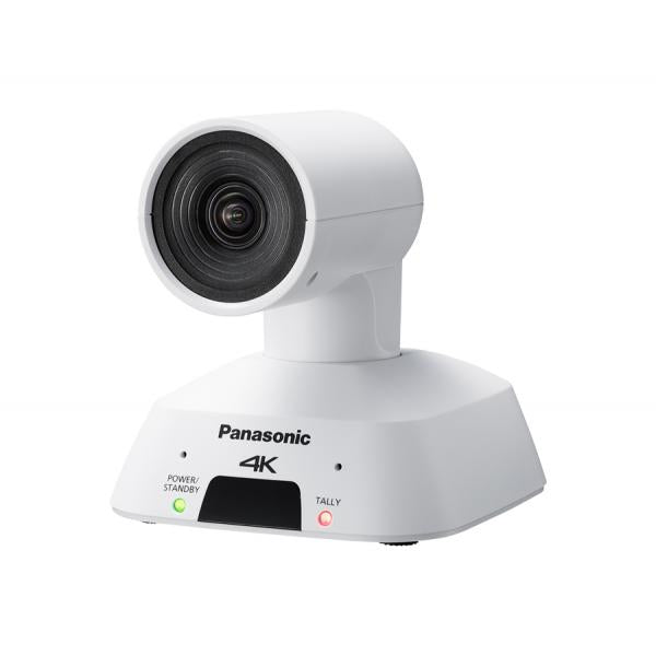 Panasonic AW-UE4WG telecamera per videoconferenza Bianco 3840 x 2160 Pixel 60 fps 25,4 / 2,3 mm [1 / 2.3] (AW-UE4W - Wide-angle 4K PTZ with IP streaming - White)