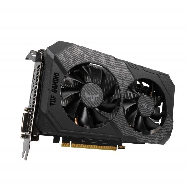 ASUS TUF Gaming TUF-GTX1650-4GD6-GAMING NVIDIA GeForce GTX 1650 4 GB GDDR6 (ASUS GAMING GRAPHICCARD GF GTX 1650,4GB GDDR6 PCIe 3.0 x16)