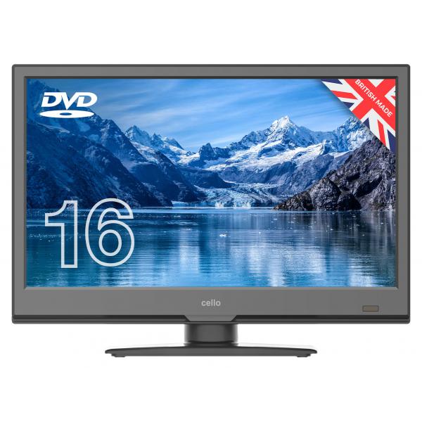 Cello C1620F TV 39,6 cm [15.6] Full HD Nero (16 C1620F LED TV - 16Full HD LED TV 1920 x 1080 Black 1x HDMI and 1x USB VESA Wall Mount 75 x 75mm)
