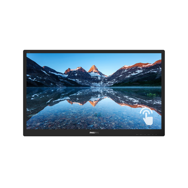 Philips 242B9TN/00 Monitor PC 60,5 cm [23.8] 1920 x 1080 Pixel Full HD LCD Da tavolo Nero (Philips B Line 242B9TN - LED monitor - 24 [23.8 viewable] - touchscreen - 1920 x 1080 Full HD [1080p] @ 60 Hz - IPS - 250 cd/m - 1000:1 - 5 ms - HDMI, DVI-D, V...