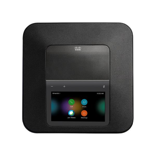 Cisco CP-ROOM-C-K9= telefono da conferenza Telefono per conferenze IP (CISCO WEBEX ROOM PHONE IN - CARBON BLACK) - Versione TedescaCisco0889728310697CP-ROOM-C-K9=