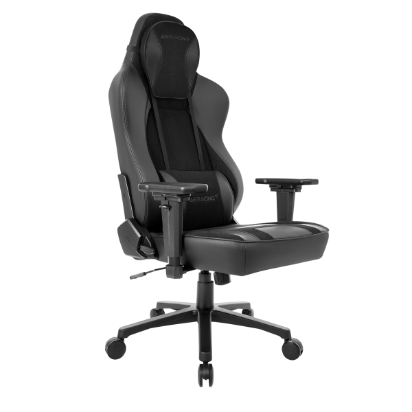 AKRacing Office Series Obsidian Sedia imbottita tappezzata Schienale imbottito (OFFICE OBSIDIAN BLACK/SOFTOUCH - )