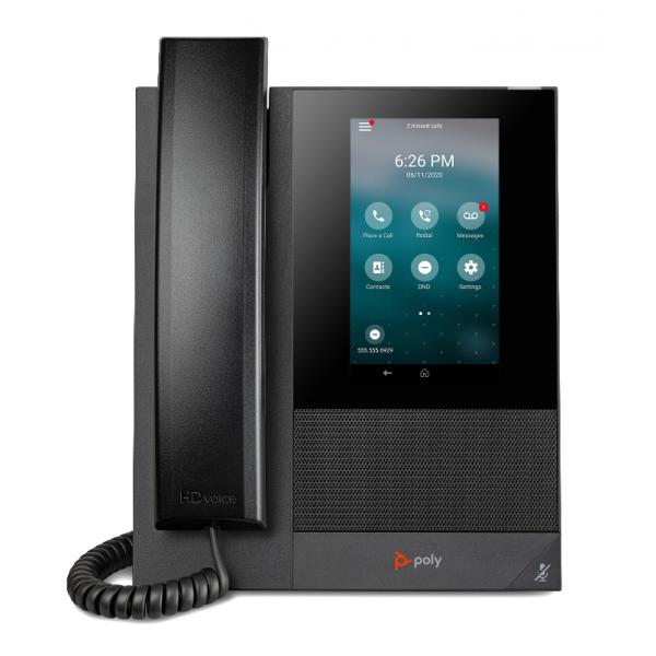 POLY CCX 400 telefono IP Nero IPS (CCX 400 MEDIA PHONE OPENSIP PO - .) - Versione Tedesca