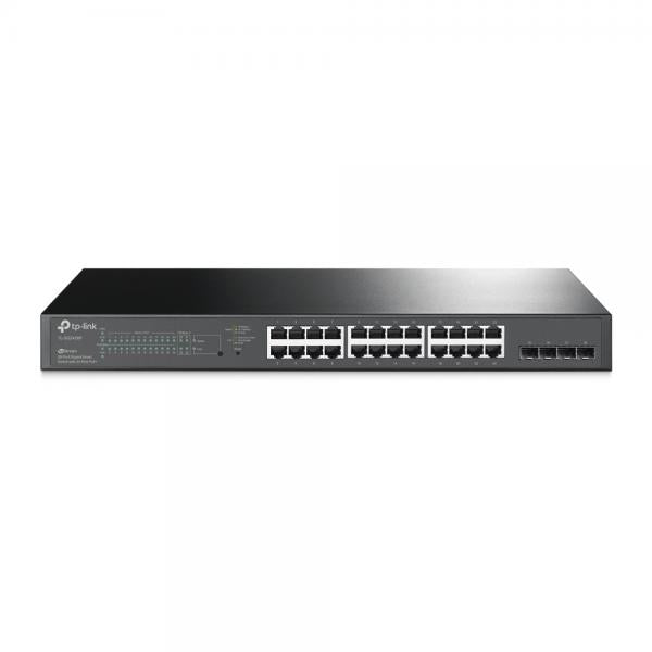 28-PORT GIGABIT SMART SWITCH WITH 24-PORT POE+