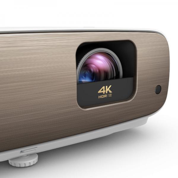 BenQ W2700i videoproiettore Proiettore a raggio standard 2000 ANSI lumen DLP 2160p [3840x2160] Compatibilit 3D Marrone, Bianco (W2700I DLP DC3 DMD 4K2K - 2000 ANSI LUMEN 30000:1)