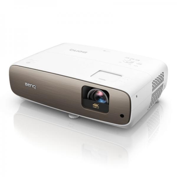 BenQ W2700i videoproiettore Proiettore a raggio standard 2000 ANSI lumen DLP 2160p [3840x2160] Compatibilit 3D Marrone, Bianco (W2700I DLP DC3 DMD 4K2K - 2000 ANSI LUMEN 30000:1)