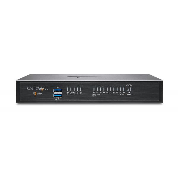 SonicWall TZ570 firewall [hardware] Desktop 4000 Mbit/s (SONICWALL TZ570 TOTAL SECURE - ESS ED 1Y)
