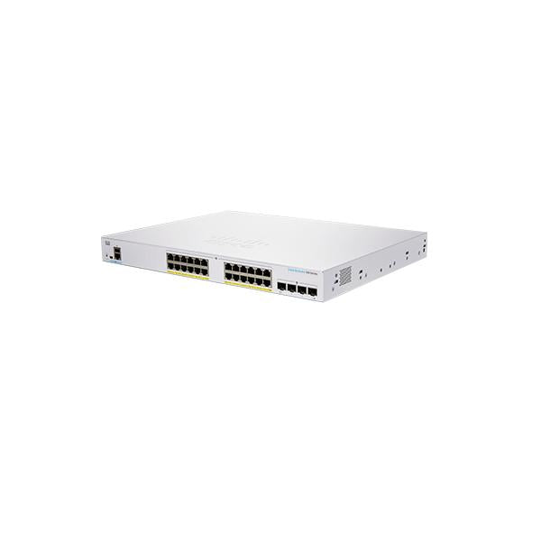 CBS350 MANAGED 24-PORT GE FULL POE 4X10G SFP+
