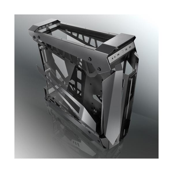 RAIJINTEK NYX PRO Full Tower Titanio (Raijintek NYX PRO Aluminium Full Tower Showcase - Titanium Tempered Glass)