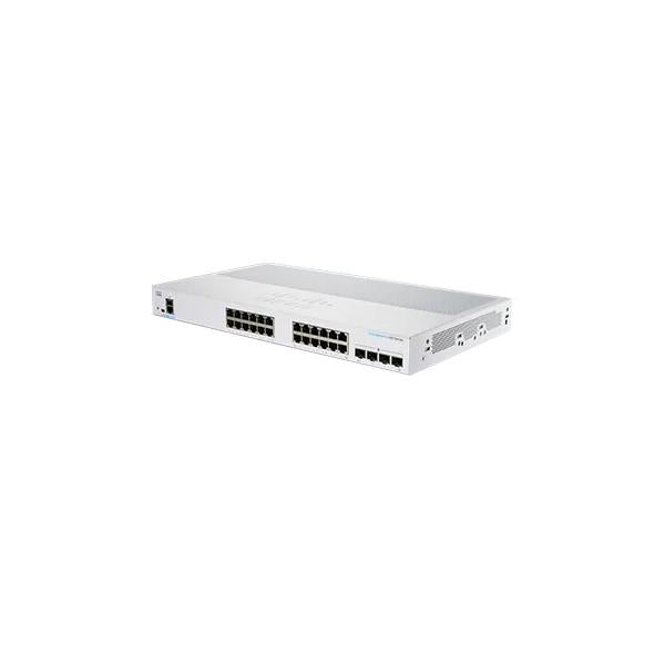 Cisco CBS250-24T-4X-EU switch di rete Gestito L2/L3 Gigabit Ethernet [10/100/1000] Argento (CBS250 SMART 24-PORT GE 4X10G - SFP+)Cisco0889728295826CBS250-24T-4X-EU