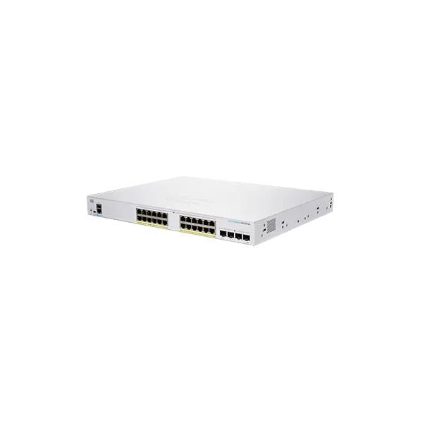 CBS250 SMART 24-PORT GE FULL POE 4X10G SFP+