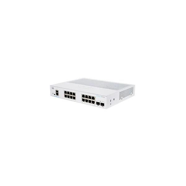 Cisco CBS250-16T-2G-EU switch di rete Gestito L2/L3 Gigabit Ethernet [10/100/1000] Argento (CBS250 SMART 16-PORT GE - 2X1G SFP)Cisco0889728295376CBS250-16T-2G-EU