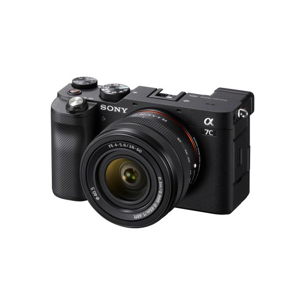 Sony  7C MILC 24,2 MP CMOS 6000 x 4000 Pixel Nero (Sony Alpha 7 C Full-frame Mirrorless Interchangeable Lens Camera with Sony FE 28-60mm F4-5.6 Zoom Lens [Compact and Lightweight Rea)