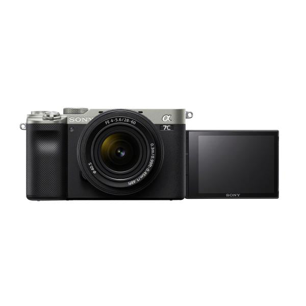 Sony  7C MILC 24,2 MP CMOS 6000 x 4000 Pixel Nero, Argento (Sony Alpha 7 C Full-frame Mirrorless Interchangeable Lens Camera with Sony FE 28-60mm F4-5.6 Zoom Lens [Compact and Lightweight Rea)