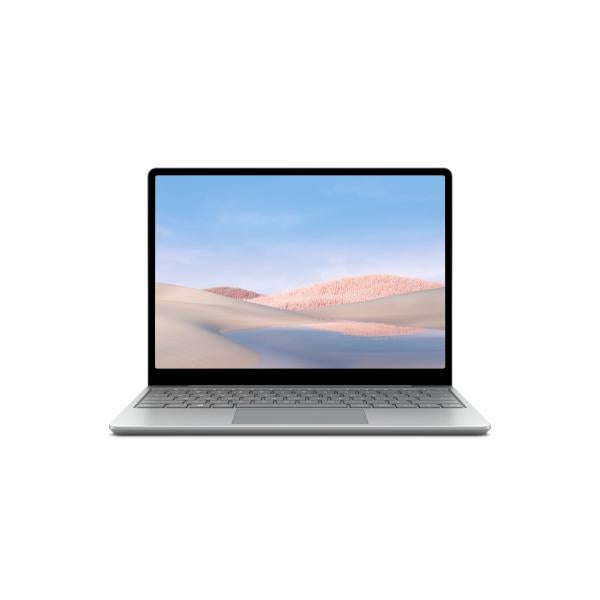 Microsoft Surface Laptop Go Computer portatile 31,6 cm [12.4] Touch screen Intel Core i5 i5-1035G1 16 GB LPDDR4x-SDRAM 256 GB SSD Wi-Fi 6 [802.11ax] Windows 10 Pro Platino (Surface Laptop Go) - Versione UK