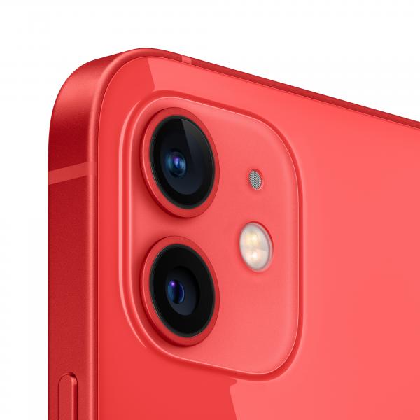 Apple iPhone 12 15,5 cm [6.1] Doppia SIM iOS 14 5G 256 GB Rosso (Apple iPhone 12 - [PRODUCT] RED - 5G smartphone - dual-SIM / Internal Memory 256 GB - OLED display - 6.1 - 2532 x 1170 pixels - 2x rear cameras 12 MP, 12 MP - front camera 12 MP - red)