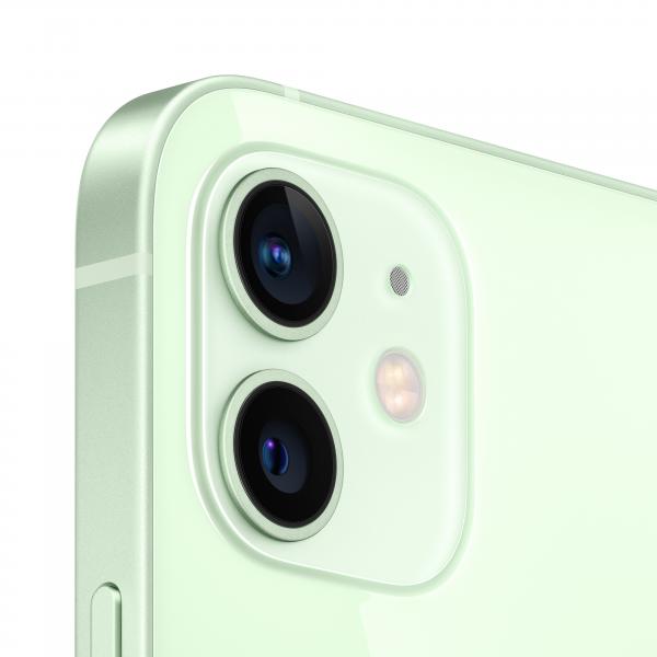 Apple iPhone 12 15,5 cm [6.1] Doppia SIM iOS 14 5G 256 GB Verde (Apple iPhone 12 - 5G smartphone - dual-SIM / Internal Memory 256 GB - OLED display - 6.1 - 2532 x 1170 pixels - 2x rear cameras 12 MP, 12 MP - front camera 12 MP - green)