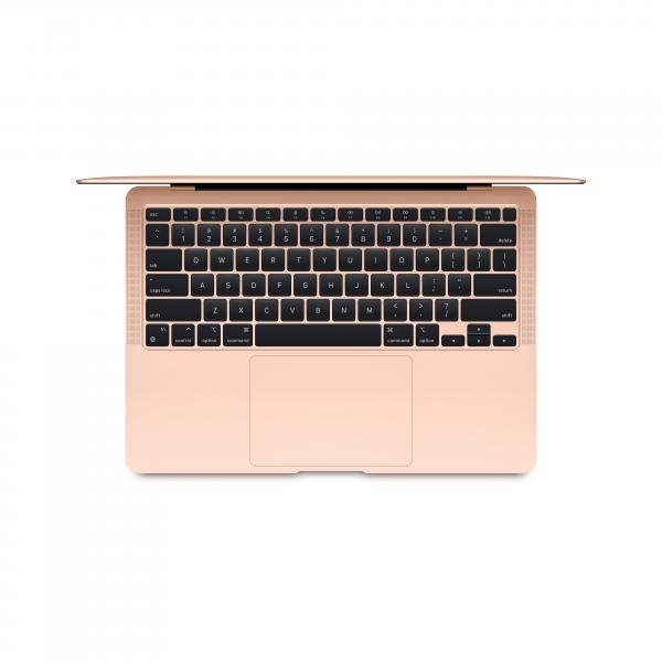 Apple MacBook Air 13 M1 8-core CPU 7-core GPU 256GB Oro (Apple MacBook Air - M1 - M1 7-core GPU - 8 GB RAM - 256 GB SSD - 13.3 IPS 2560 x 1600 [WQXGA] - Wi-Fi 6 - oro - tast: italiana)