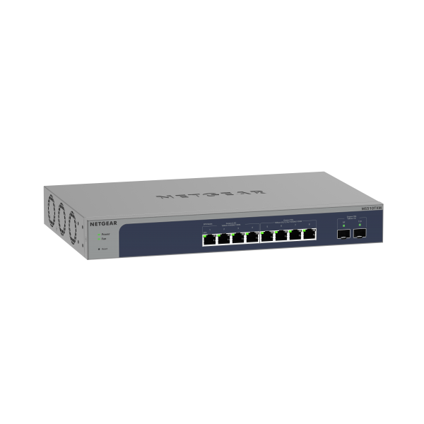 MS510TXM 8-PORT SWITCH + 2XSFP+ MULTI-GIGABIT/10G SMART MANAGED