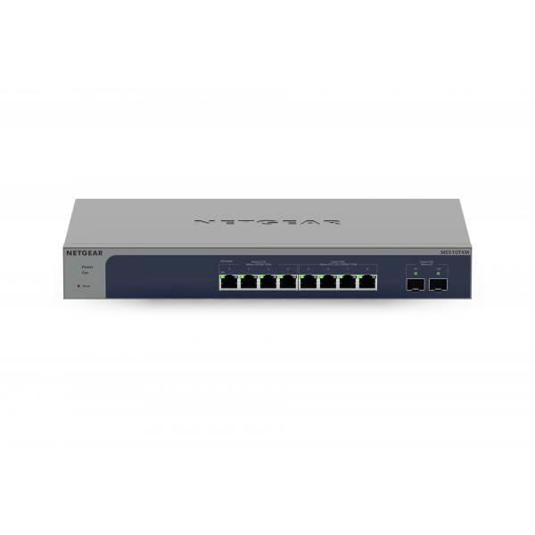 MS510TXM 8-PORT SWITCH + 2XSFP+ MULTI-GIGABIT/10G SMART MANAGED