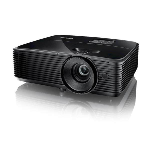 Optoma DW322 videoproiettore Proiettore a raggio standard 3800 ANSI lumen DLP WXGA [1280x800] Compatibilit 3D Nero (DW322 BRIGHT WXGA PROJECTOR - 3800 ANSI LUM HDMI/USB)