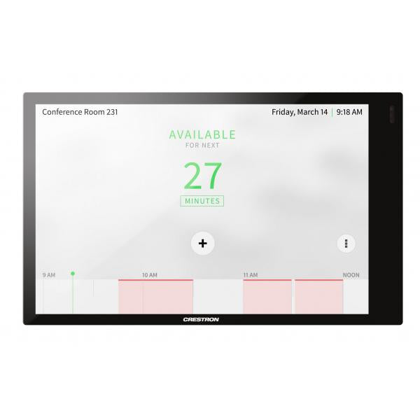 Crestron TSS-770-B-S pannello di controllo tattile 17,8 cm [7] 1280 x 800 Pixel (Crestron Room Scheduling Touch Screen TSS-770-B-S - Sistema room manager - senza fili, cablato - Bluetooth, 802.11a/b/g/n/ac - 2.4 Ghz, 5 GHz - 10/100 Ethernet - nero liscio)