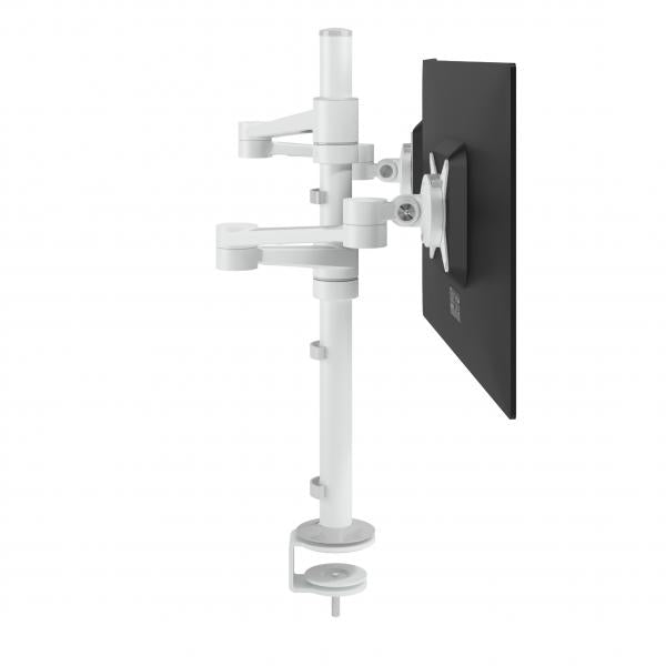 Dataflex Viewlite braccio porta monitor - scrivania 140 (Dataflex Viewlite dual monitor arm - white - desk clamp and bolt through - independent depth adjustment [5Years warranty])