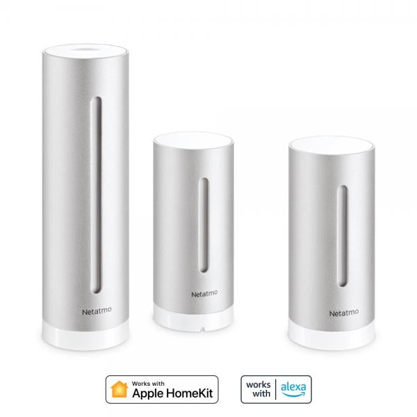 Netatmo Stazione Meteo con Modulo Interno Aggiuntivo (Netatmo Smart Weather Station+Indoor Mod)