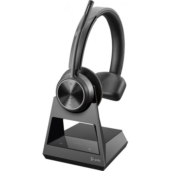 POLY SAVI 7300 Auricolare Wireless Portatile Ufficio Nero (Savi 7310 Office S7310 CD Mono EMEA)