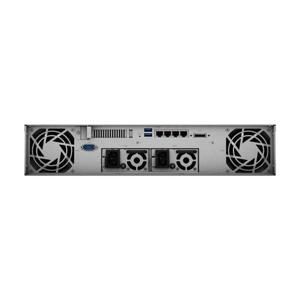 Synology RackStation RS1221RP+ NAS Armadio [2U] Collegamento ethernet LAN Nero (Synology RS1221RP+ 64TB [Seagate Ironwolf] 8-bay ultra-compact network attached storage solution; designed for enterprises looking for a cost-effective consolidated backu...