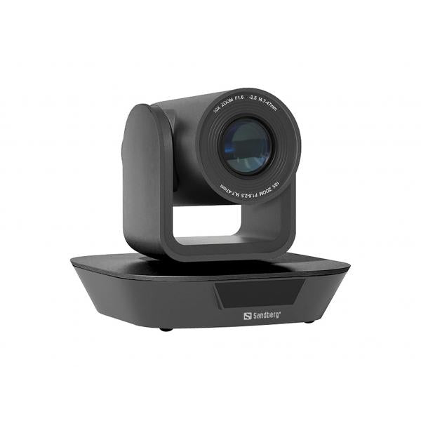 Sandberg 134-30 webcam 1920 x 1080 Pixel USB Nero (ConfCam PTZ x10 Remote 1080P - ConfCam PTZ x10 Remote 1080P, - 1920 x 1080 pixels, 1080p, 10x, 4.7 - 47 mm, USB, Black - Warranty: 60M)