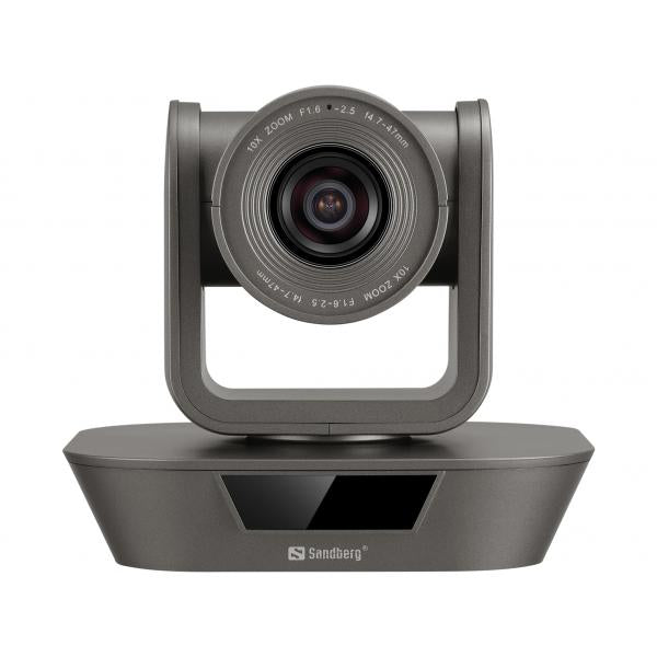 Sandberg 134-30 webcam 1920 x 1080 Pixel USB Nero (ConfCam PTZ x10 Remote 1080P - ConfCam PTZ x10 Remote 1080P, - 1920 x 1080 pixels, 1080p, 10x, 4.7 - 47 mm, USB, Black - Warranty: 60M)