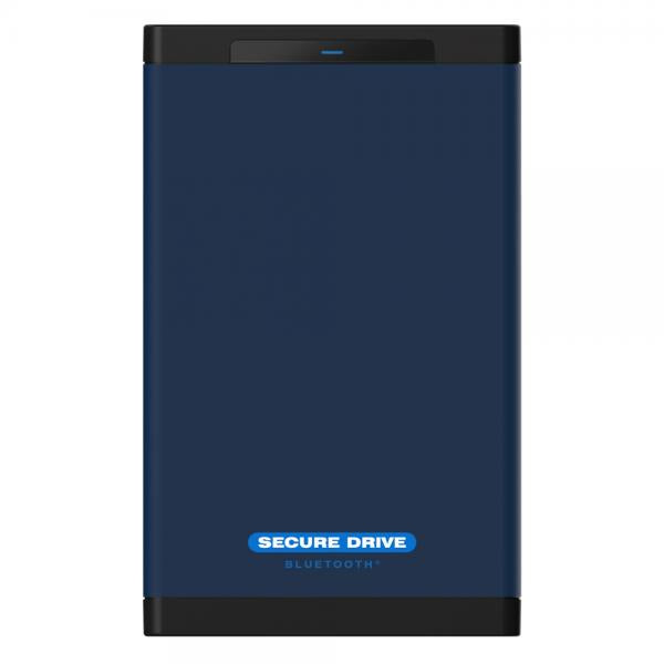 SecureData SD-BT-12-BU500GB dispositivo di criptazione dato Esterno (SecureData SecureDrive BT [500GB] FIPS 140-2 Level 3 Validated 256-Bit Hardware Encrypted External Portable Hard Drive USB 3.0 - Secure Wireless Unlock via Mobile App)