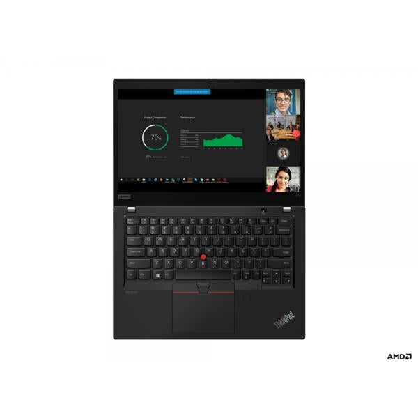 Lenovo ThinkPad X13 Computer portatile 33,8 cm [13.3] Full HD AMD Ryzen 5 PRO 4650U 8 GB DDR4-SDRAM 256 GB SSD Wi-Fi 6 [802.11ax] Windows 10 Pro Nero (X13 G1 R5-4650U 8/256 W10P) - Versione UK