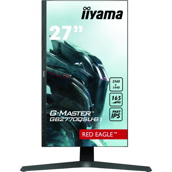 iiyama GB2770QSU-B1 Monitor PC 68,6 cm [27] 2560 x 1440 Pixel Wide Quad HD+ LED Nero (iiyama GB2770QSU-B1 computer monitor 68.6 cm [27'] 2560 x 1440 pixels Wide Quad HD+ LED Black)