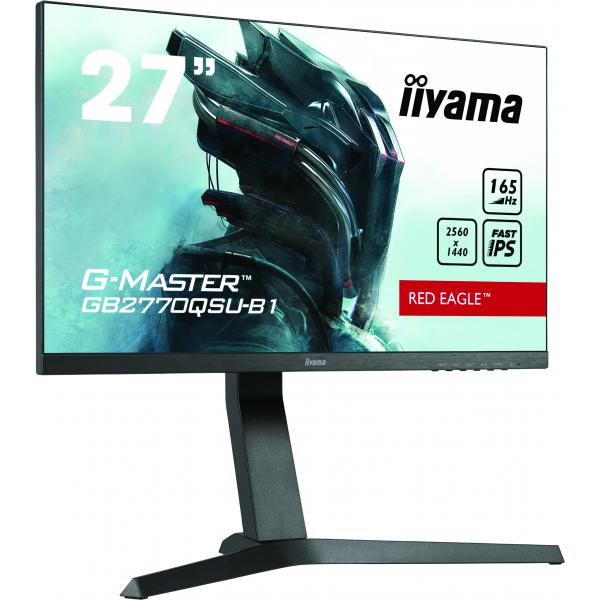 iiyama GB2770QSU-B1 Monitor PC 68,6 cm [27] 2560 x 1440 Pixel Wide Quad HD+ LED Nero (iiyama GB2770QSU-B1 computer monitor 68.6 cm [27'] 2560 x 1440 pixels Wide Quad HD+ LED Black)