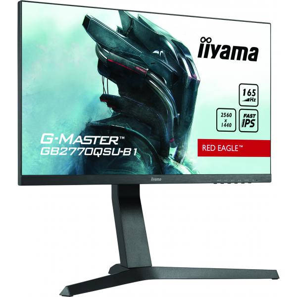 iiyama GB2770QSU-B1 Monitor PC 68,6 cm [27] 2560 x 1440 Pixel Wide Quad HD+ LED Nero (iiyama GB2770QSU-B1 computer monitor 68.6 cm [27'] 2560 x 1440 pixels Wide Quad HD+ LED Black)