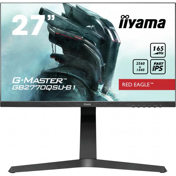 Iiyama GB2770QSU-B1 Monitor PC 68,6 cm [27] 2560 x 1440 Pixel Wide Quad HD+ LED Nero (iiyama GB2770QSU-B1 computer monitor 68.6 cm [27'] 2560 x 1440 pixels Wide Quad HD+ LED Black)Iiyama4948570118328GB2770QSU-B1